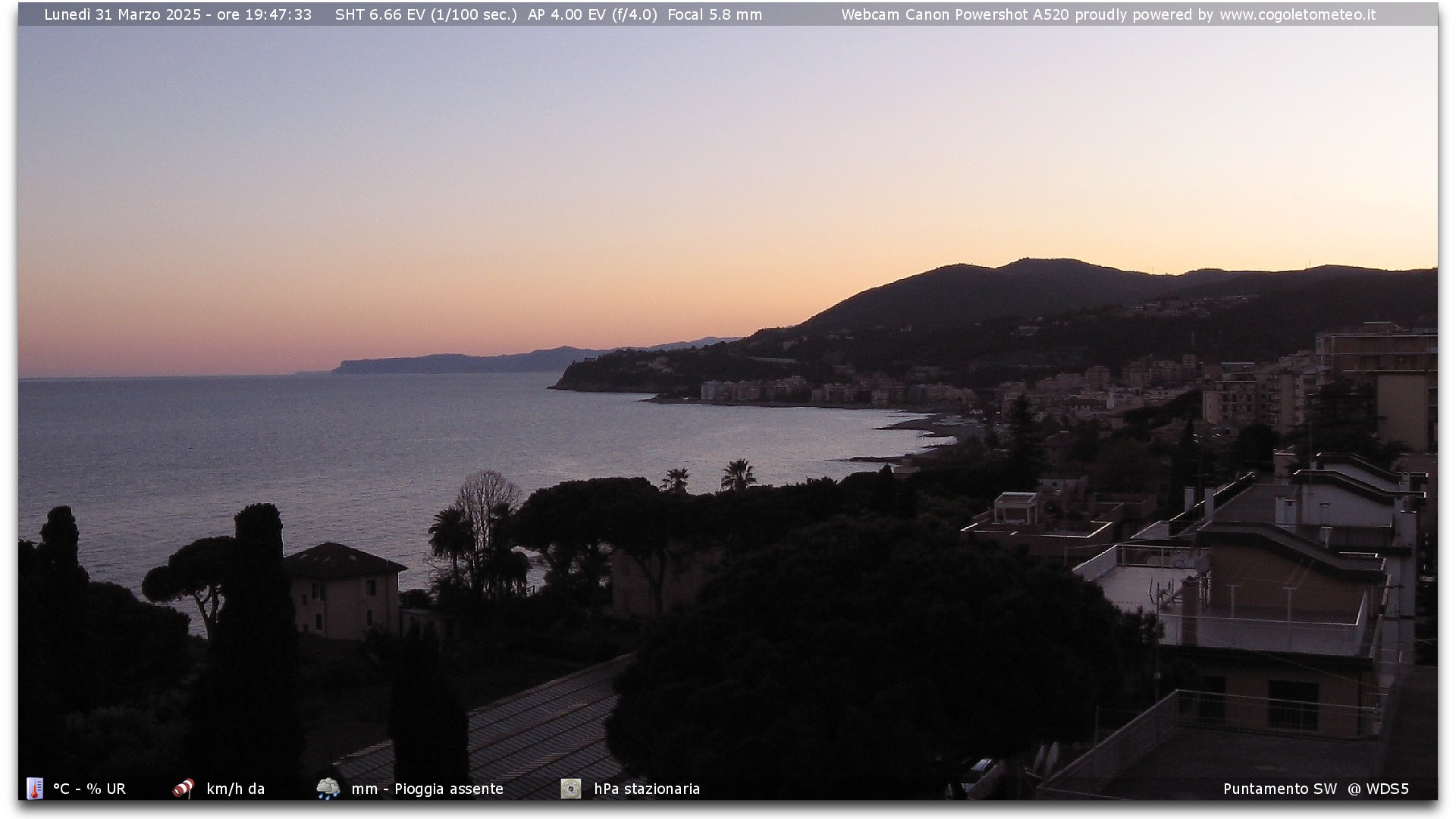 IU1AVL Webcam Cogoleto (GE)